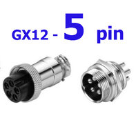 GX12-5pin