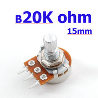 โวลลุ่ม, B20K 20Kohm Potentiometer
