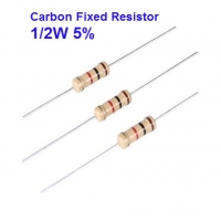 ตัวต้านทาน 1/2 watt ค่า 100 Ohms