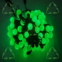 ไฟเชอรี่ LED สีเขียว 50 LED
