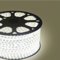 ไฟสายยาง SMD 5050 ( 100 เมตร) ท่อแบน สีขาว