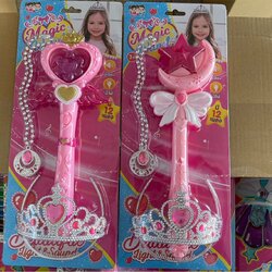 M96 ของเล่นคฑามีเสียงไฟพร้อมมงกุฏสร้อยเครื่องประดับ ปลีกชิ้นละ