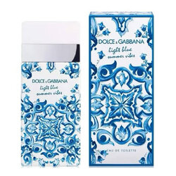 น้ำหอม D&G Light Blue Summer Vibes wimen 100ml กล่องซีล
