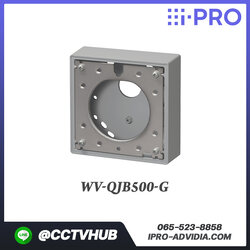 Camera Accessories I-Pro รุ่น WV-QJB500-G Backbox for Outdoor BOX camera, Gray