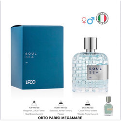 น้ำหอม LPDO SOUL SEA 100ML EDP intense โคลน Orto parisi megamare