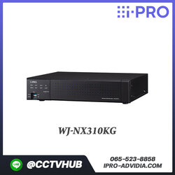 เครื่องบันทึก i-PRO NX-Series รุ่น WJ-NX310KG NVR 16Ch (Up to 32Ch), 4HDD slot ,H.265/H.264
