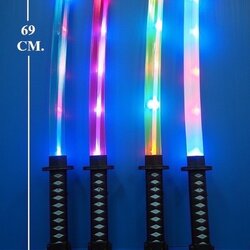 4284-1 ของเล่นเด็กดาบนินจาใส่ถ่านมีเสียงมีไฟ ปลีกชิ้นละ