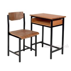 ชุดโต๊ะและเก้าอี้นักเรียนไม้อัด TK รุ่น SD-06, SS-06