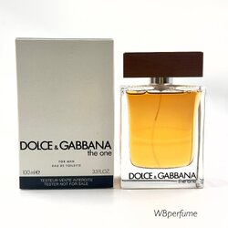 น้ำหอมแท้100% Dolce & Gabbana The One EDT for Men 100 ml. Tester