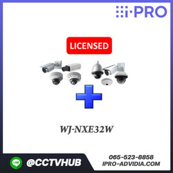 Additional Camera license i-PRO NX-Series รุ่น WJ-NXE32W 8ch Additional License for NX310