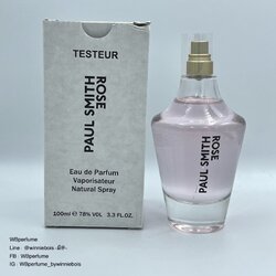 น้ำหอมแท้100% Paul Smith Rose EDP 100ml TESTER