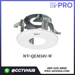 Camera Accessories I-Pro รุ่น WV-QEM501-W Embedded Ceiling Mount Bracket (i-PRO white)