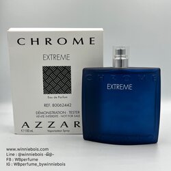 น้ำหอม แท้100% Azzaro Chrome Extreme for men 100ml Tester
