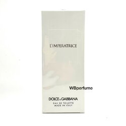 น้ำหอมแท้100% DOLCE&GABBANA D&G 3 L'Imperatrice EDT 100ml new package