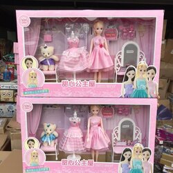 JND-1208 ของเล่นเด็กตุ๊กตาพร้อมโต๊ะเครื่องแป้ง กล่องละ