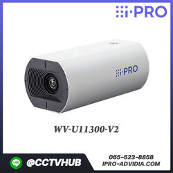 กล้อง I-Pro U-series รุ่น WV-U11300-V2 2MP Indoor Box with Built-in Mic, 2.9 - 7.3mm, H.265/H.264