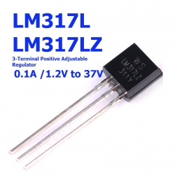 LM317L LM317LZ 3-Terminal Positive Adjustable Regulator 0.1A 1.2V to 37V