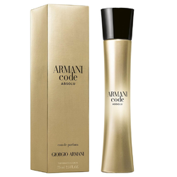 น้ำหอม แท้100% GIORGIO ARMANI Code Femme Absolu Eau de Parfum 75ML กล่องซีล