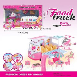 7887B ของเล่นโมเดลรถบัสพร้อมคอปเตอร์ กล่องใหญ่