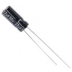 22uF/50V (5x11mm) Radial Electrolytic Capacitor