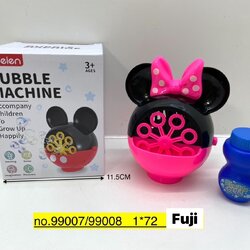 99007-99008 ของเล่นเป่าฟอง เป่าฟองใส่ถ่าน เครื่องทำฟองสบู่ ปลีกชิ้นละ