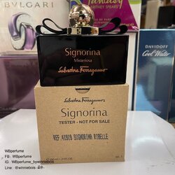 น้ำหอมแท้100% Salvatore Ferragamo Signorina Misteriosa EDP 100ml. TESTER