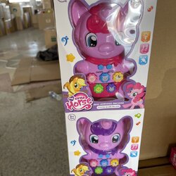 M54 ของเล่นใส่ถ่านออร์แกนม้าโพนี่ใส่ถ่านมีเสียงไฟ ออร์แกนของเล่น ปลีกชิ้นละ