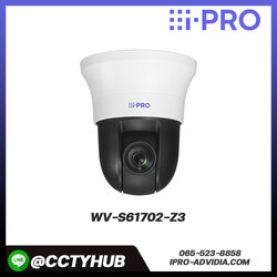 กล้อง PTZ i-PRO รุ่น WV-S61702-Z3 4K 30x Indoor PTZ Camera with AI engine