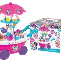 PN-3387 ของเล่นเด็กรถเข็นไอติมโพนี่ ลิขสิทธิ์ถูกต้อง