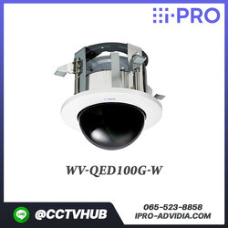 Camera Accessories I-Pro รุ่น WV-QED100G-W Embedded Ceiling Mount Bracket (Smoke/i-PRO white) ,