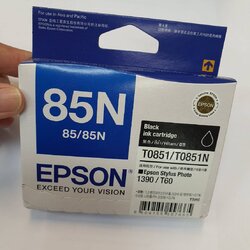 ตลับหมึก EPSON เบอร์ 85N สีดำ (T0851/T0851N)