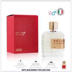 น้ำหอม Délire Rouge LPDO unisex 100ml โคลน MFK540