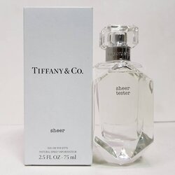 น้ำหอมแท้100% Tiffany & Co Sheer Tiffany EDT for women 75ml TESTER