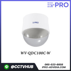 Camera Accessories I-Pro รุ่น WV-QDC100C-W Clear Dome Cover (i-PRO white) ,