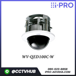 Camera Accessories I-Pro รุ่น WV-QED100C-W Embedded Ceiling Mount Bracket (Clear/i-PRO white) ,