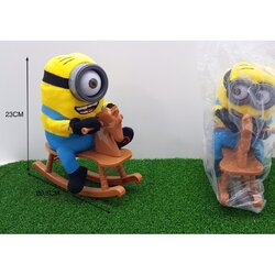 1691-5 ตุ๊กตามินเนียนม้าโยกเยกมีเพลงโยกได้ ตัวละ