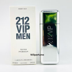 น้ำหอมแท้100% Carolina Herrera 212 VIP Men EDT 100 ml. TESTER