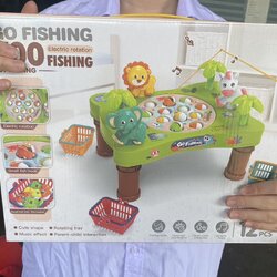 7726B ของเล่นใส่ถ่าน โต๊ะตกปลาใส่ถ่าน ปลีกชิ้นละ