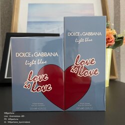 น้ำหอมแท้100% Dolce & Gabbana Light Blue Love Is Love