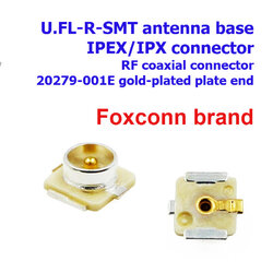 U.FL-R-SMT antenna base ,IPEX/IPX, RF coaxial connector 20279-001E gold-plated plate end (Foxconn brand)