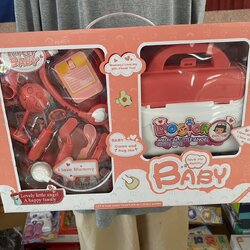 7138-1 ของเล่นอุปกรณ์คุณหมอ ชุดหมอพร้อมกระเป๋า กล่องละ