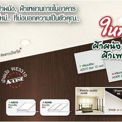 ฝ้าเพดาน กั้นห้อง รุ่นใหม่แห่งอนาคต เพื่อบ้านสมัยใหม่ ด้วย Vinyl Panels ฝ้า DIY