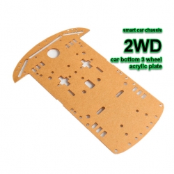 Smart car chassis 2WD 2 wheel car