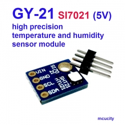 Si7021 Industrial High Precision GY-21 Temperature Sensor Module Low Power 3-5V