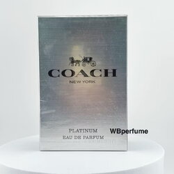น้ำหอมแท้100% Coach new york platinum edp ขนาด 100 มล.