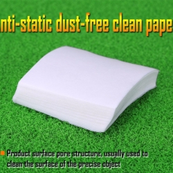 Anti-static lint-free wipes dust free paper dust free paper 50pcs fiber optic tools 100*100(MM)