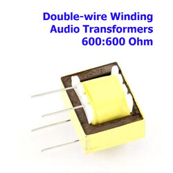 Double-wire Winding Audio Transformers 600:600 Ohm Europe 1:1 EI14 Isolation Transformer