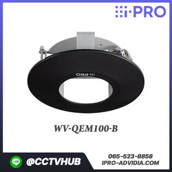 Camera Accessories I-Pro รุ่น WV-QEM100-B Function Extension Kits,Embedded Ceiling Mount Bracket,black