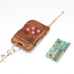 Smart Electronics PT2262 PT2272 4 Channel Four Ways 315Mhz Key Wireless Remote Control Kits Receiver module For Arduino DIY สำเนา