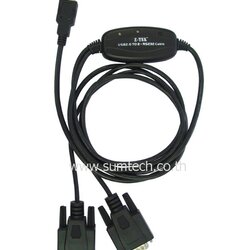 ตัวแปลง USB เป็น 2 Serial port (2 Comport)